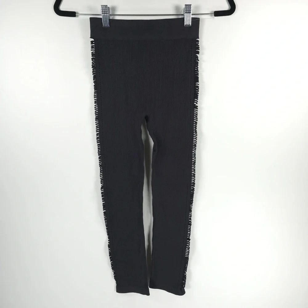 NWOT ZARA Seamless Side Cutout Down Both Legs Leggings 7901/896 XS-S & M-L‎
